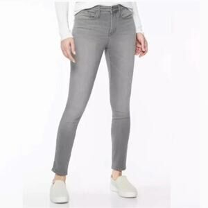 Athleta Sculptek Mid-Rise Skinny Jeans in Gray Wash Size 4